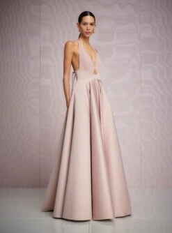 The Avallon Maxi Dress In Oyster