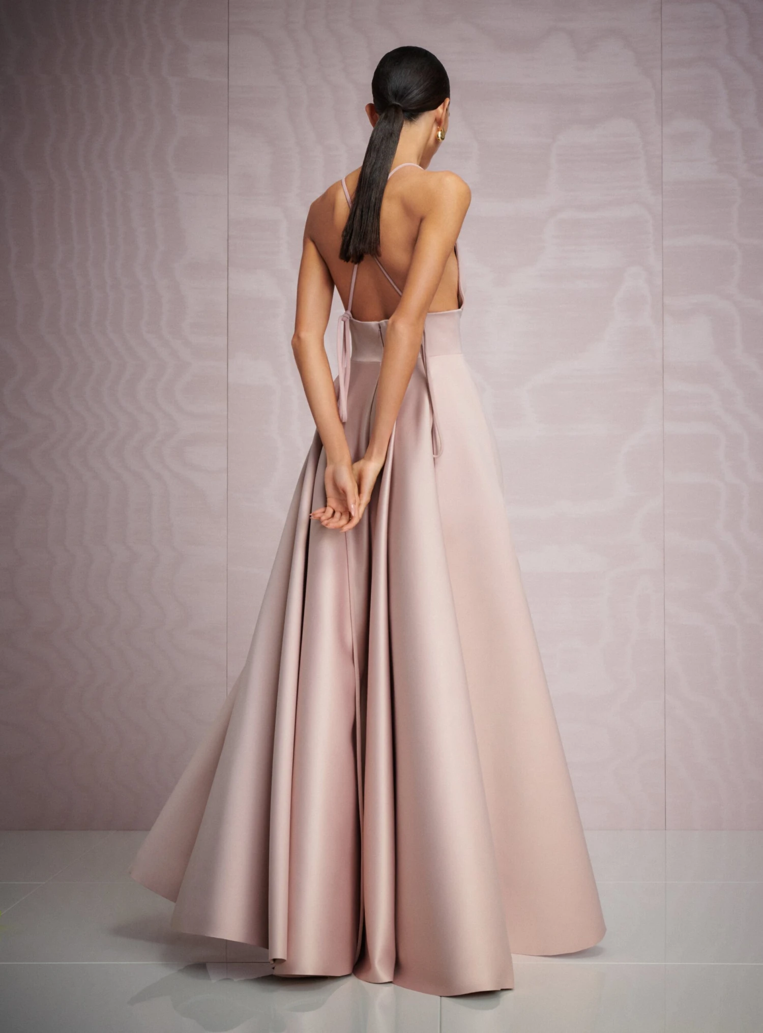 The Avallon Maxi Dress In Oyster 5 The Avallon Maxi Dress In Oyster - Image 3