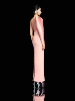 The Tally Maxi Dress In Putty Pink -Solace Dress Shop 47 OS45037 TALLY MAXI DRESS PUTTY PINK 032 R1