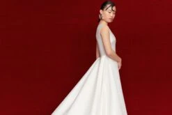 The Larsen Maxi Dress In Cream -Solace Dress Shop 48 OS44022 LARSEN MAXI DRESS CREAM 201 R1