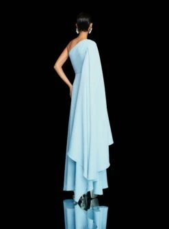 The Yazmin Maxi Dress In Arctic Blue -Solace Dress Shop 48 OS45014 YAZMIN MAXI DRESS ARCTIC BLUE 077 R1