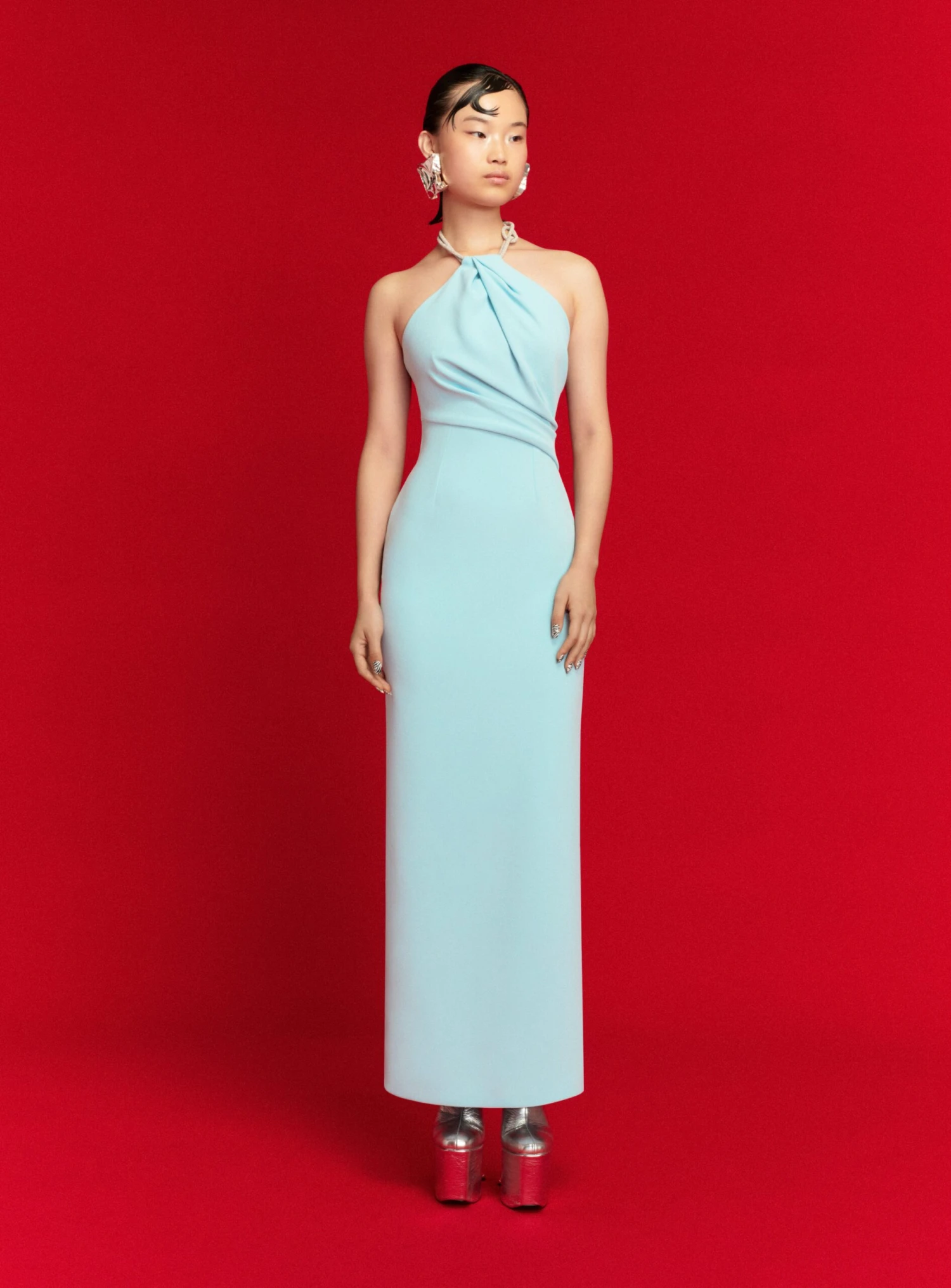 The Riva Maxi Dress In Arctic Blue 3 The Riva Maxi Dress In Arctic Blue
