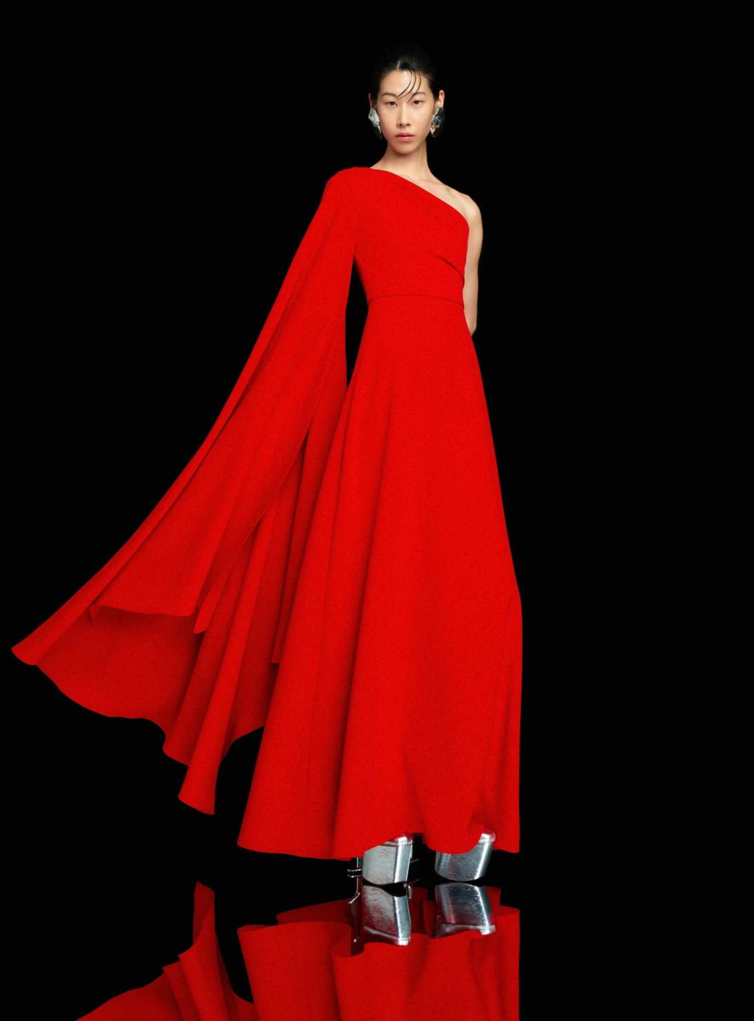 The Yazmin Maxi Dress In Red 4 The Yazmin Maxi Dress In Red - Image 2