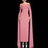 The Nuri Maxi Dress In Peony Pink