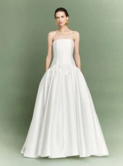 The Cassias Maxi Dress In Cream