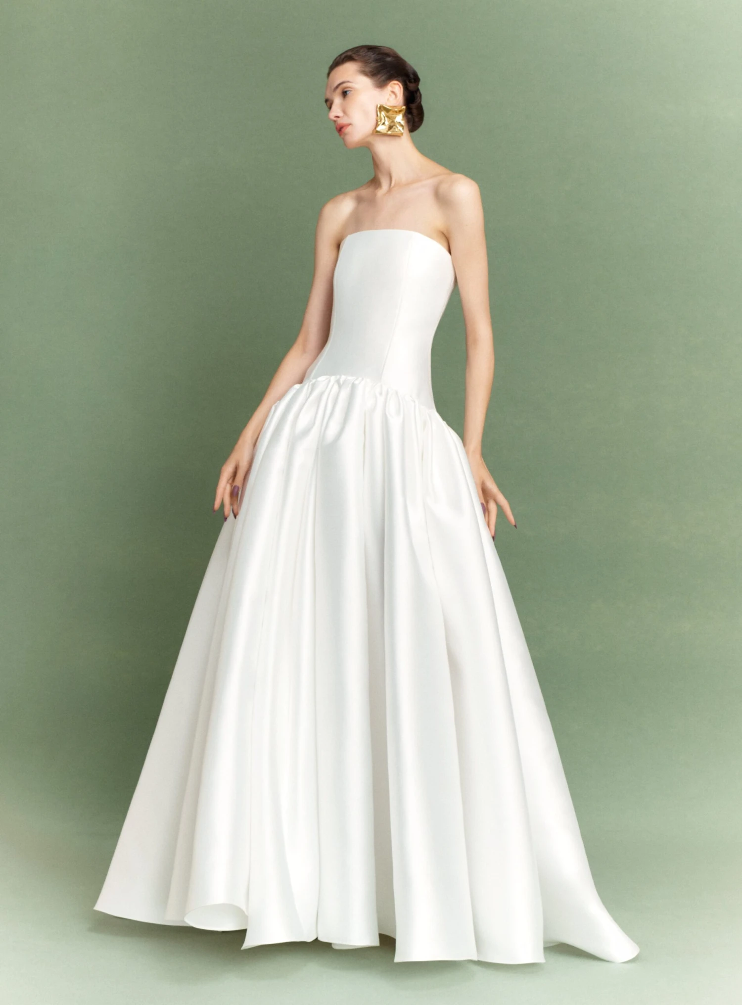 The Cassias Maxi Dress In Cream 5 The Cassias Maxi Dress In Cream - Image 3