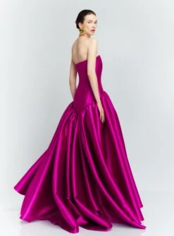 The Cassias Maxi Dress In Fuchsia -Solace Dress Shop 54 OS43003 CASSIAS MAXI DRESS FUCHSIA 068 R1