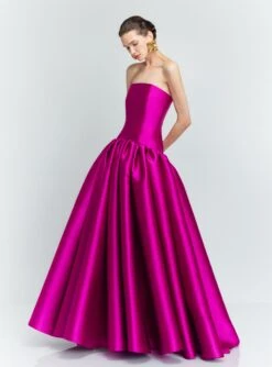 The Cassias Maxi Dress In Fuchsia -Solace Dress Shop 54 OS43003 CASSIAS MAXI DRESS FUCHSIA 089 R1