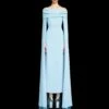 The Nuri Maxi Dress In Arctic Blue -Solace Dress Shop 54 OS45033 NURI MAXI DRESS ARCTIC BLUE 005 R1