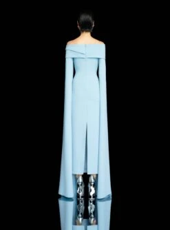 The Nuri Maxi Dress In Arctic Blue -Solace Dress Shop 54 OS45033 NURI MAXI DRESS ARCTIC BLUE 022 R1