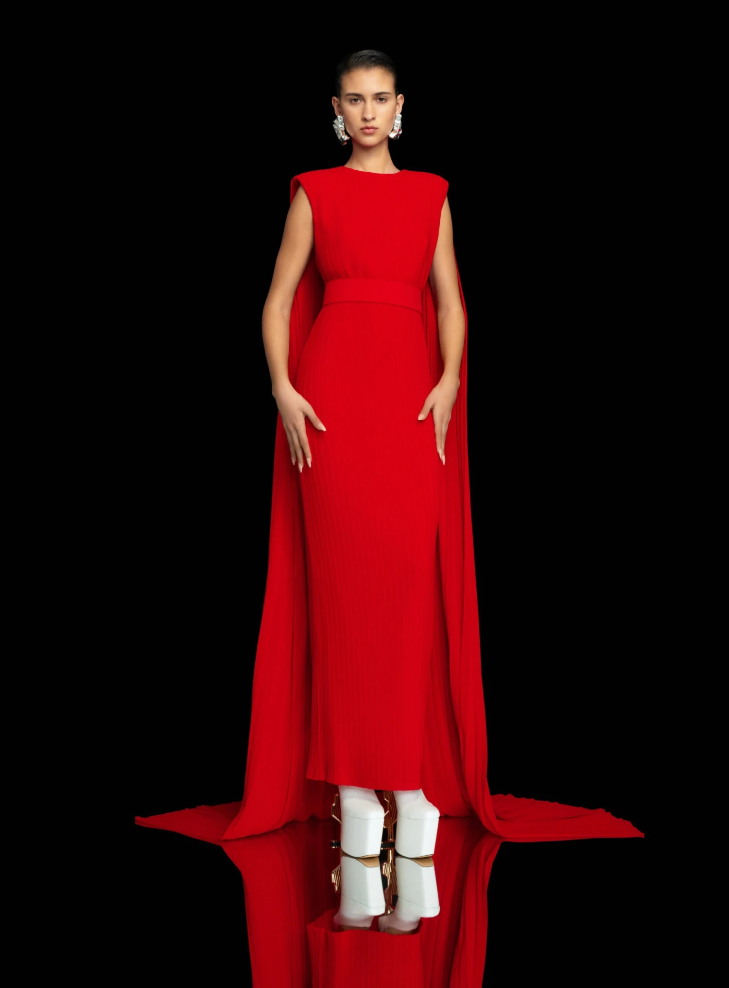 The Tavia Maxi Dress In Red 3 The Tavia Maxi Dress In Red