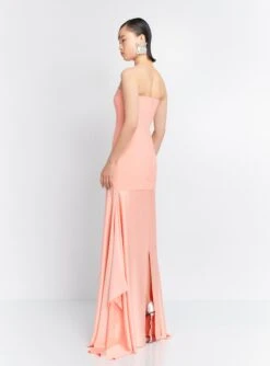 The Alessandra Maxi Dress In Nectar Pink -Solace Dress Shop 56 OS40024 ALESSANDRA NECTAR PINK 036 R1