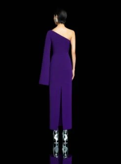The Alina Maxi Dress In Amethyst -Solace Dress Shop 56 OS45029 ALINA MAXI DRESS AMETHYST 080 R1