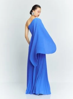 The Maci Maxi Dress In Iris Blue -Solace Dress Shop 59 OS43001 MACI MAXI DRESS IRISBLUE 117 R1
