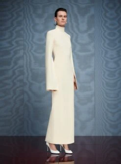 The Josefine Maxi Dress In Pearl -Solace Dress Shop 59 OS46013 JOSEFINE MAXI DRESS PEARL 0027 Rework