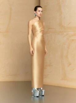 The Kira Maxi Dress In Caramel -Solace Dress Shop 5 OS37025 KIRA MAXI DRESS CARAMEL 024 R1