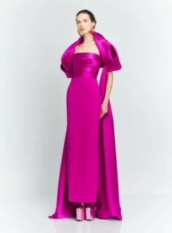 The Vera Maxi Dress In Fuchsia 9 The Vera Maxi Dress In Fuchsia -Solace Dress Shop 60 OS43029 VERA MAXI DRESS FUCHSIA 018 R1