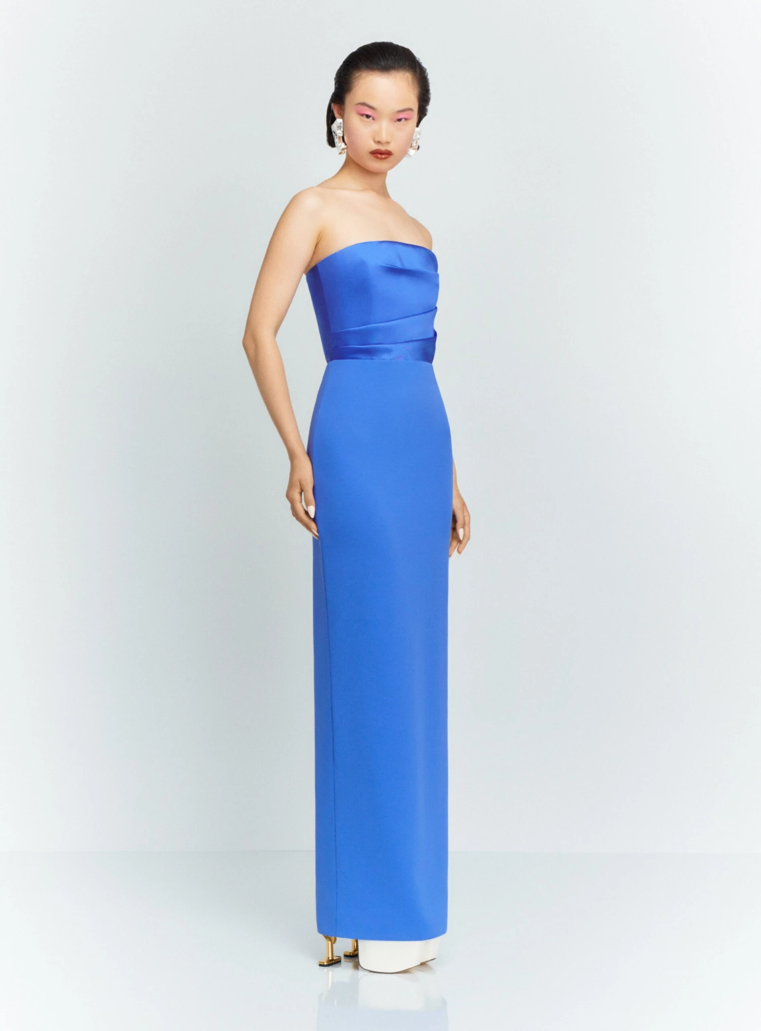 The Afra Maxi Dress In Iris Blue 6 The Afra Maxi Dress In Iris Blue - Image 4