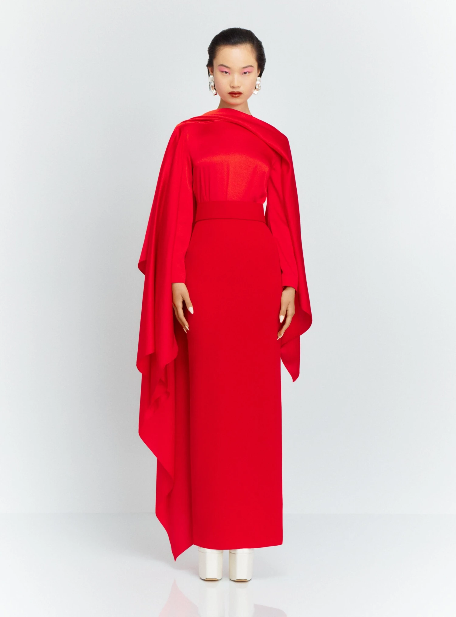 The Rosalia Maxi Dress In Red 3 The Rosalia Maxi Dress In Red