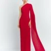 The Sylvia Maxi Dress In Ruby -Solace Dress Shop 68 OS43022 SYLVIA MAXI DRESS RUBY 002 R1