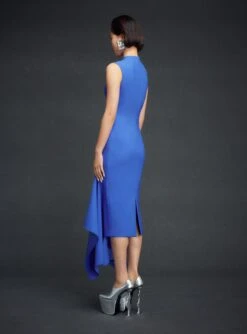 The Trinity Midi Dress In Iris Blue -Solace Dress Shop 6 OS43020 TRINITY MIDI DRESS IRISBLUE 029 R1