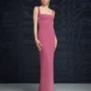 The Joni Maxi Dress In Dark Rose -Solace Dress Shop 77 OS31079 JONI MAXI DRESS DARK ROSE 0012 Rework