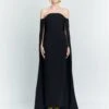 The Fia Maxi Dress In Black -Solace Dress Shop 78 OS43025 FIA MAXI DRESS BLACK 019 R1