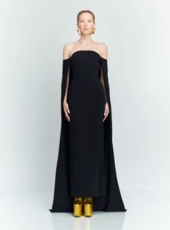 The Fia Maxi Dress In Black