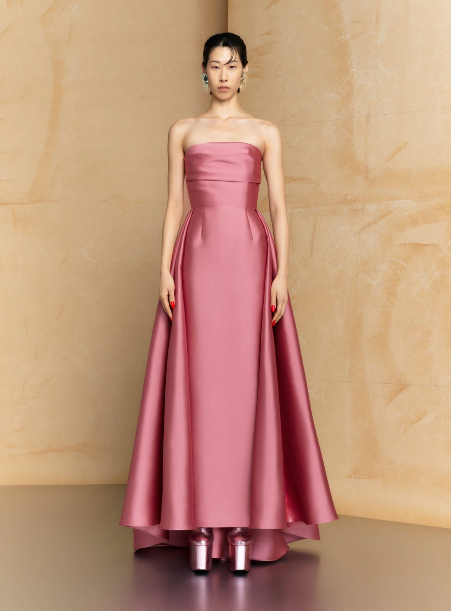 The Tiffany Maxi Dress In Peony Pink 3 The Tiffany Maxi Dress In Peony Pink
