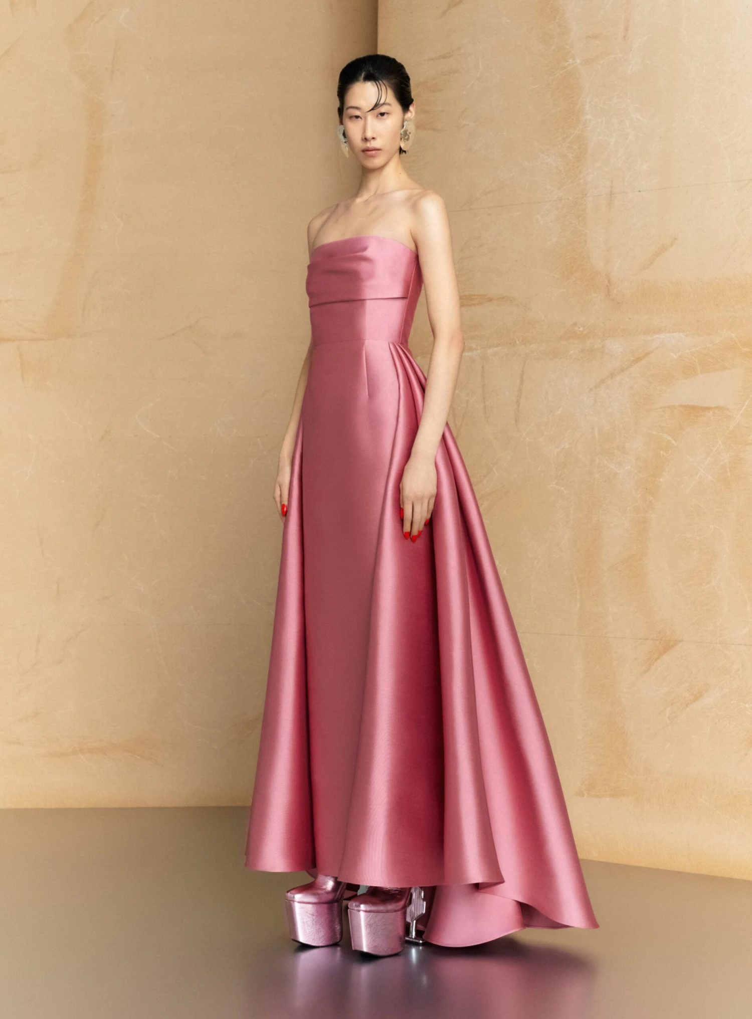 The Tiffany Maxi Dress In Peony Pink 4 The Tiffany Maxi Dress In Peony Pink - Image 2