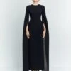 The Naomi Maxi Dress In Black