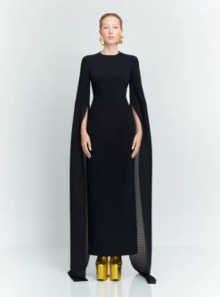 The Naomi Maxi Dress In Black