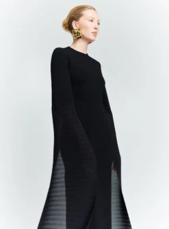 The Naomi Maxi Dress In Black -Solace Dress Shop 80 OS43012 NAOMI MAXI DRESS BLACK 118 R1