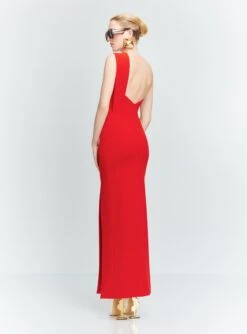 The Lois Maxi Dress In Red -Solace Dress Shop 82 OS43034 LOIS MAXI DRESS RED 050 R1