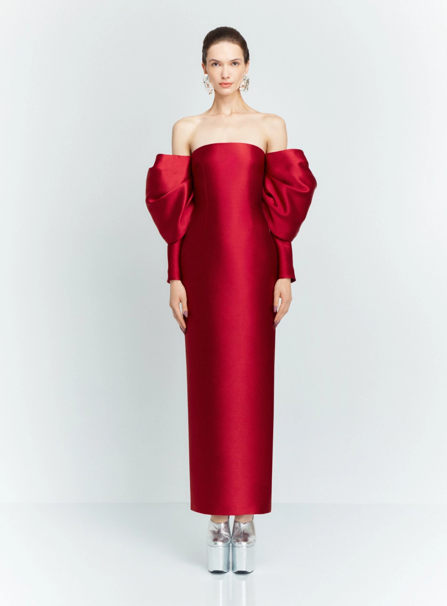 The Laylah Maxi Dress In Ruby 3 The Laylah Maxi Dress In Ruby