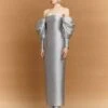 The Laylah Maxi Dress In Pewter 1 The Laylah Maxi Dress In Pewter -Solace Dress Shop 84 OS43021 LAYLAH MAXI DRESS PEWTER 212 R1