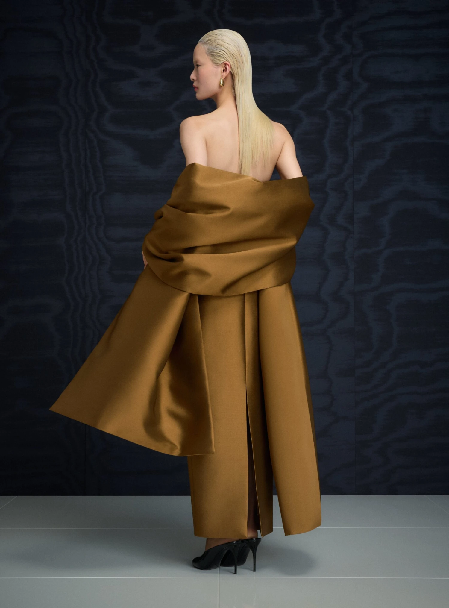 The Renee Midaxi Dress In Gold 5 The Renee Midaxi Dress In Gold - Image 3