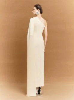 The Sylvia Maxi Dress In Alabaster -Solace Dress Shop 86 OS43022 SYLVIA MAXI DRESS ALABASTER 072 R1