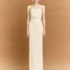 The Afra Maxi Dress In Alabaster
