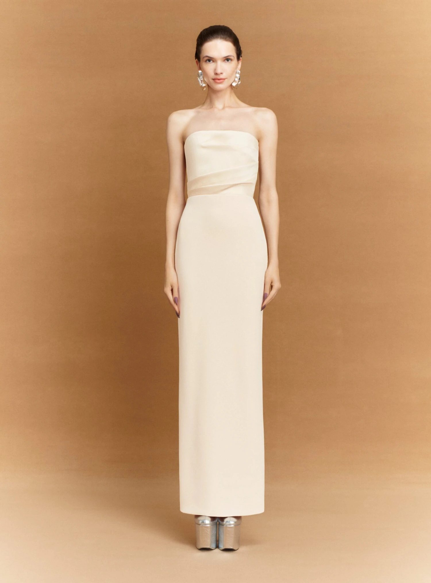 The Afra Maxi Dress In Alabaster 3 The Afra Maxi Dress In Alabaster
