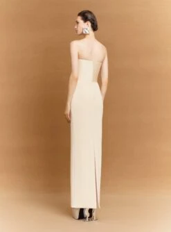 The Afra Maxi Dress In Alabaster 7 The Afra Maxi Dress In Alabaster -Solace Dress Shop 87 OS39029 AFRA MAXI DRESS ALABASTER 036 R1