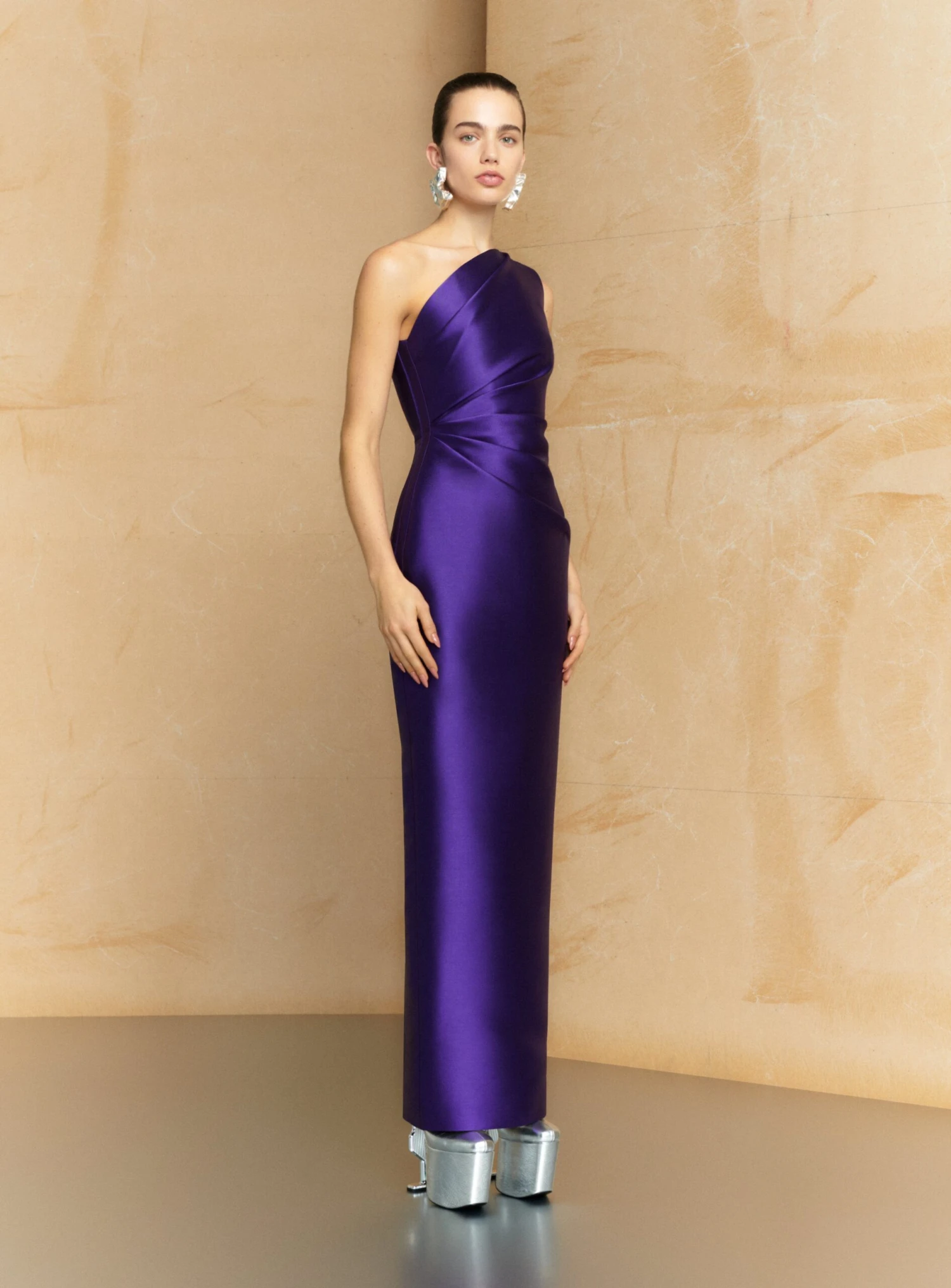 The Kira Maxi Dress In Amethyst 4 The Kira Maxi Dress In Amethyst - Image 2