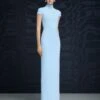 The Lang Maxi Dress In Ice Blue