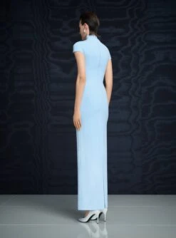 The Lang Maxi Dress In Ice Blue 5 The Lang Maxi Dress In Ice Blue -Solace Dress Shop 90 OS46037 LANG MAXI DRESS ICE BLUE 0018 Rework