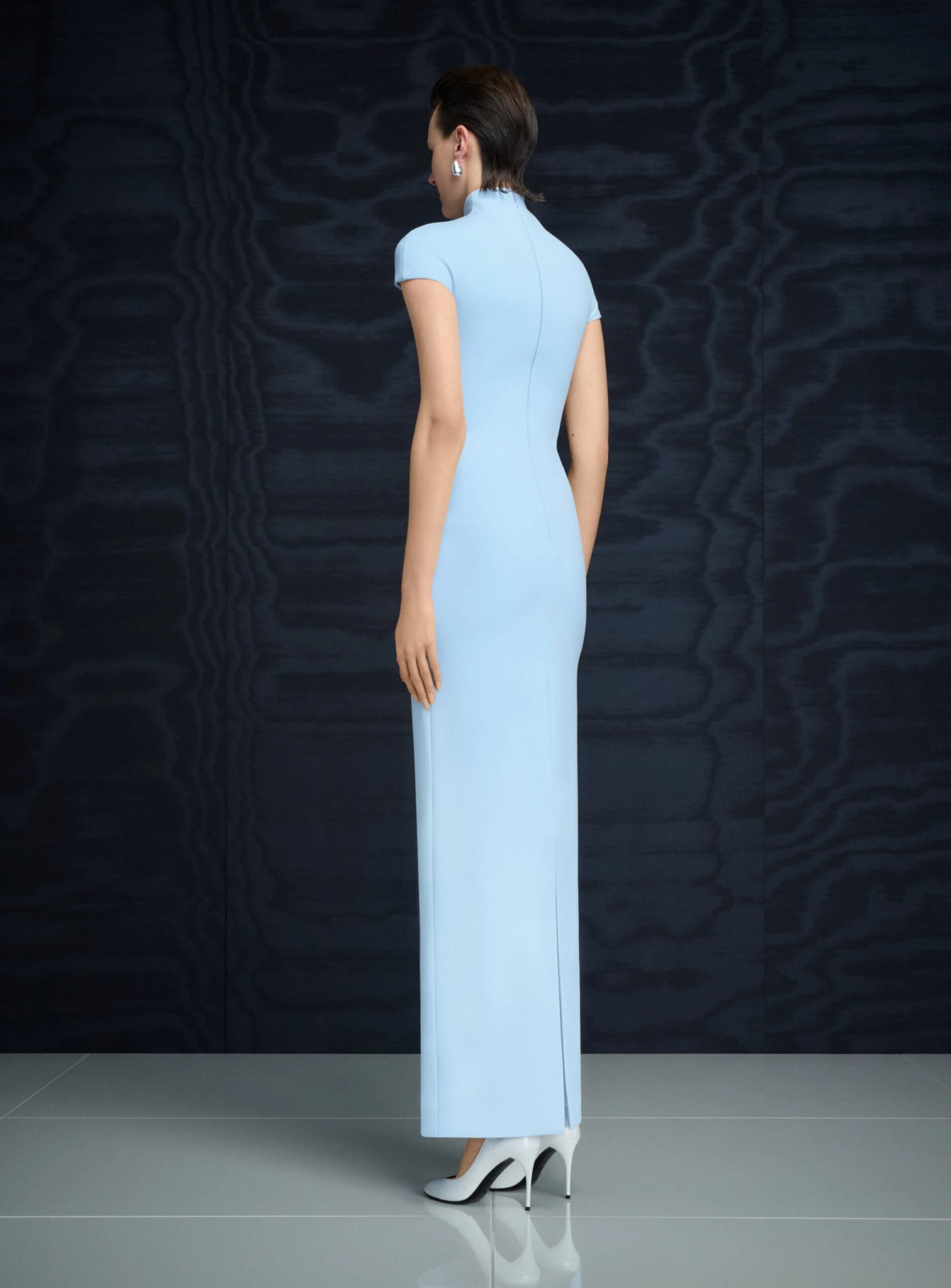 The Lang Maxi Dress In Ice Blue 4 The Lang Maxi Dress In Ice Blue - Image 2