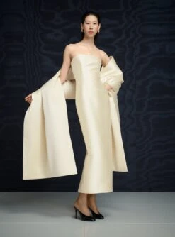 The Renee Midaxi Dress In Pearl -Solace Dress Shop 97 OS46040 RENEE MIDAXI DRESS PEARL 0028 Rework