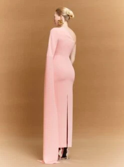 The Sylvia Maxi Dress In Putty Pink -Solace Dress Shop 98 OS43022 SYLVIA MAXI DRESS PUTTYPINK 075 R1