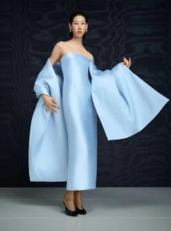 The Renee Midaxi Dress In Ice Blue -Solace Dress Shop 99 OS46040 RENEE MIDAXI DRESS ICE BLUE 0029 Rework