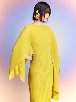 The Adami Maxi Dress In Chartreuse 6 The Adami Maxi Dress In Chartreuse -Solace Dress Shop ADAMI MAXI DRESS OS22060 CHARTREUSE 141 R1