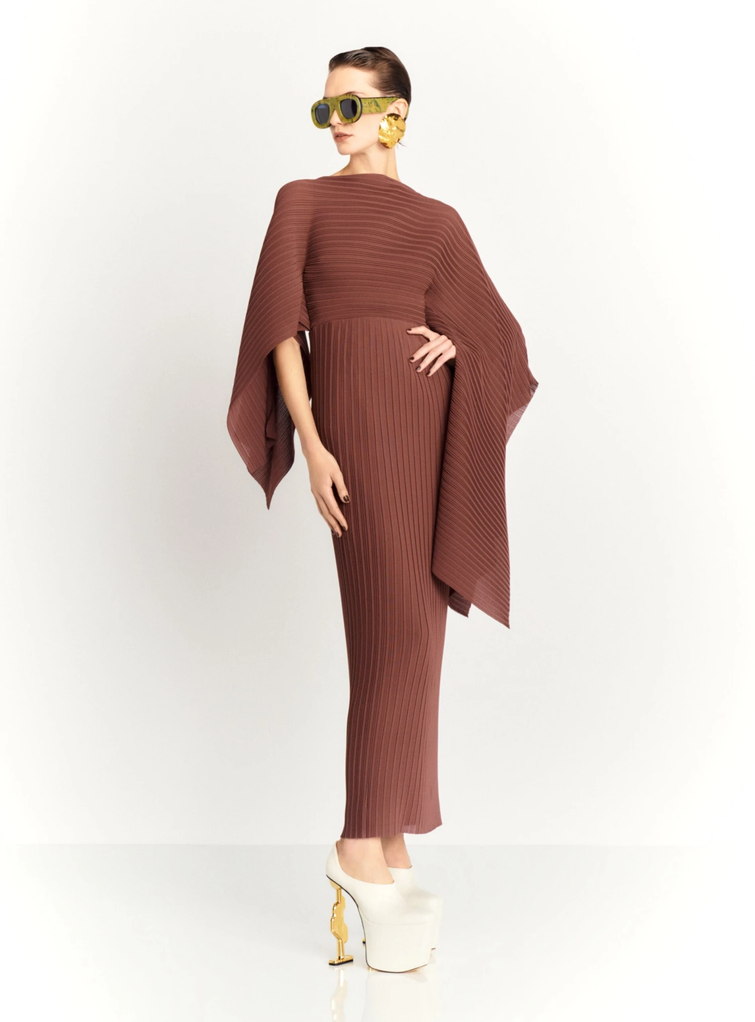 The Adami Maxi Dress In Mocha 4 The Adami Maxi Dress In Mocha - Image 2